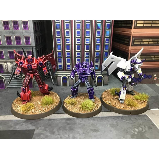 DRAGRACE, REDWARP, LAZORWING