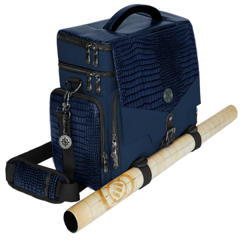 ENHANCE BLUE DRAGONSCALE ADVENTURER'S BAG COLLECTOR'S EDITION