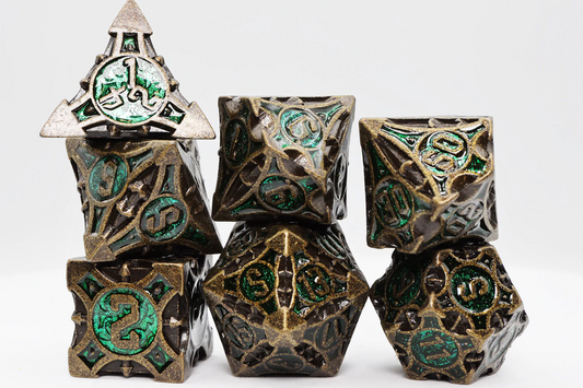 ANCIENT FOREST ARROW METAL DICE