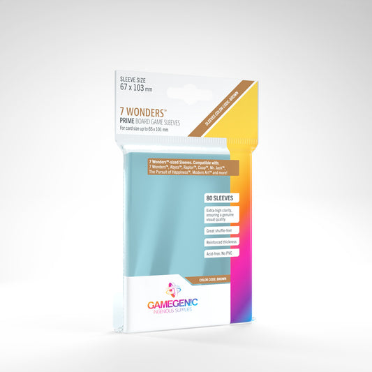 GAMEGENIC PRIME 7 Wonders Sleeves