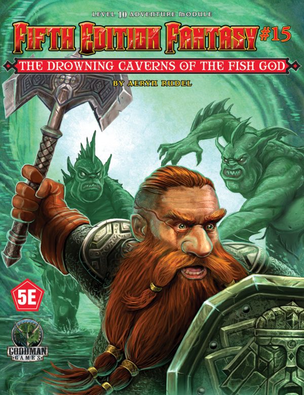 THE DROWNING CAVERNS OF THE FISH GOD #15