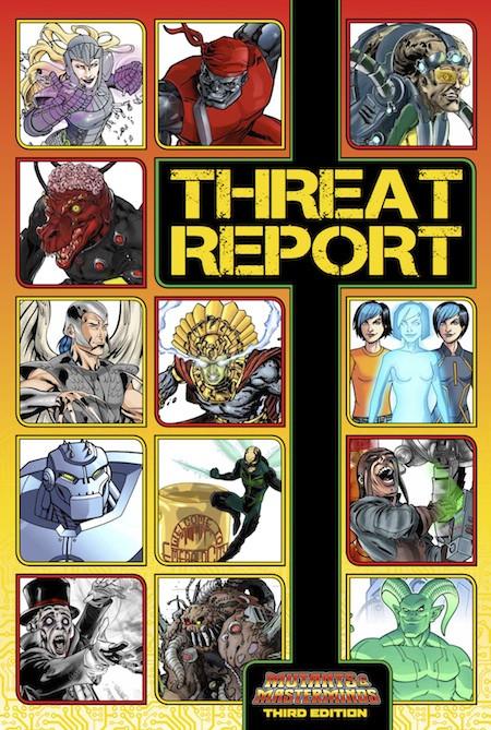 MUTANTS AND MASTERMINDS: THREAT REPORT 3RD EDITION