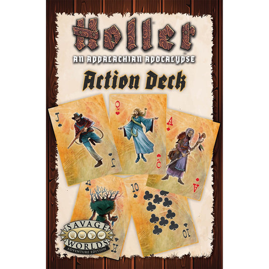 SAVAGE WORLDS HOLLER ACTION DECK