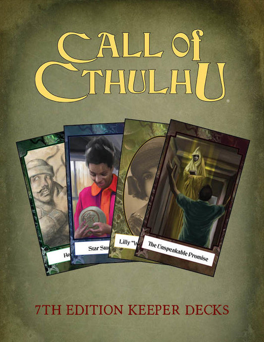 CALL OF CTHULHU: KEEPER DECKS 7TH EDITION
