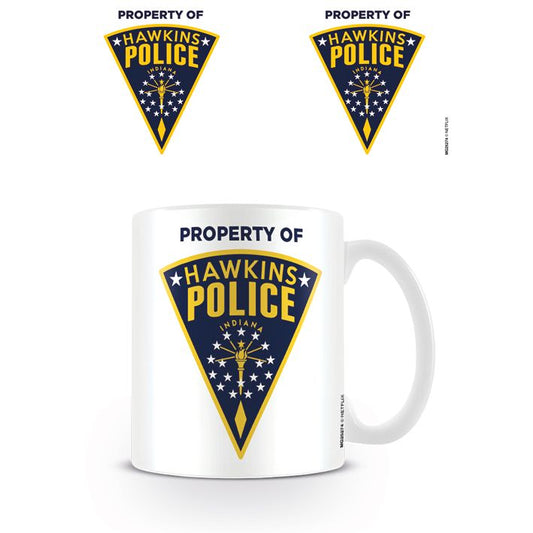 STRANGER THINGS HAWKINS POLICE MUG