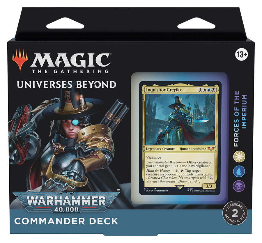 FORCES OF THE IMPERIUM WARHAMMER 40,000 COMMANDER DECK (MAGIC THE GATHERING)