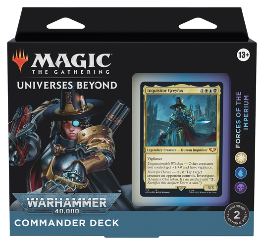 FORCES OF THE IMPERIUM WARHAMMER 40,000 COMMANDER DECK (MAGIC THE GATHERING)