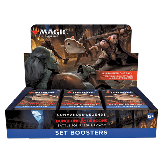 COMMANDER LEGENDS: BATTLE FOR BALDUR'S GATE SET BOOSTER BOX