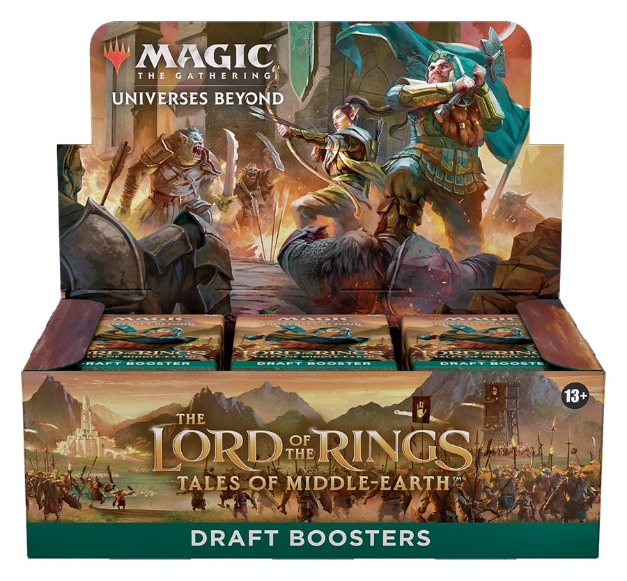 THE LORD OF THE RINGS TALES OF MIDDLE EARTH DRAFT BOOSTER BOX