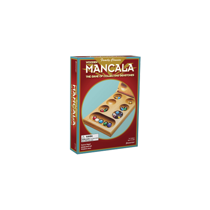 WOODEN MANCALA FOLDING SET