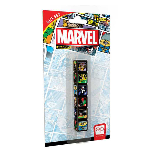 MARVEL VILLAINS DICE SET