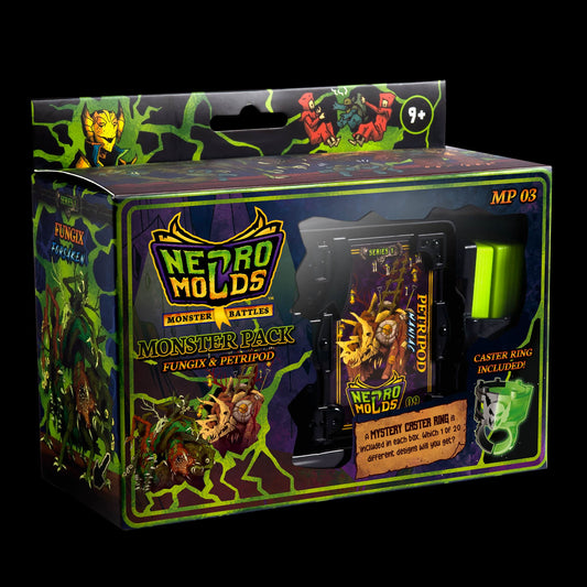NECROMOLDS MONSTER PACK 3 FUNGIX & PETRIPOD