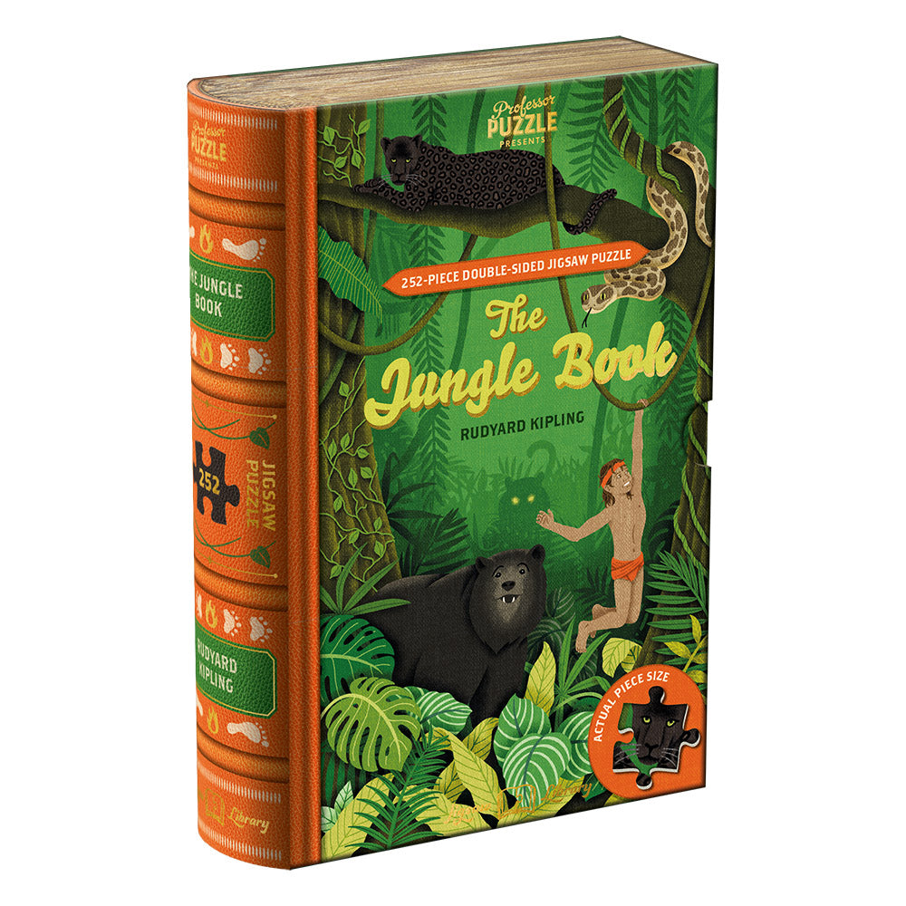 JIGSAW LIBRARY: THE JUNGLE BOOK- 252 PC PUZZLE