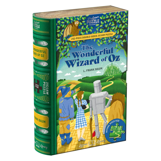 JIGSAW LIBRARY: THE WIZARD OF OZ- 252 PC PUZZLE