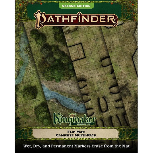PATHFINDER FLIP MAT KINGMAKER CAMPSITE