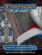 STARFINDER: THE SUNRISE MAIDEN STARSHIP FLIP MAT