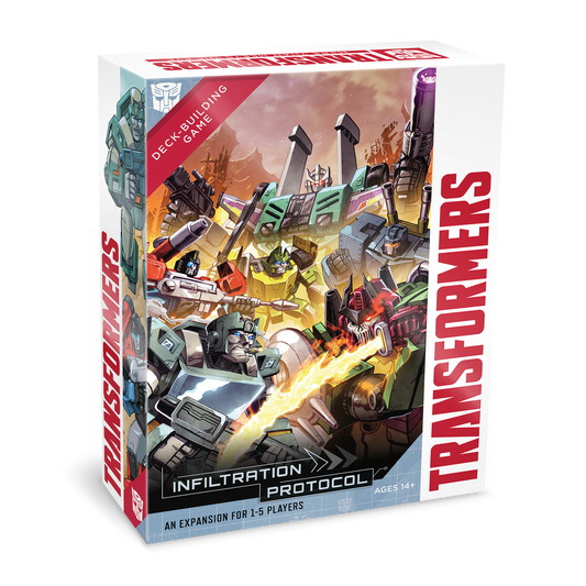 TRANSFORMERS DECK BUILDING GAME INFILTRATION PROTOCOL EXPANSION