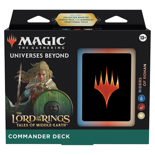 UNIVERSES BEYOND: LORD OF THE RINGS RIDERS OF ROHAN COMMANDER DECK