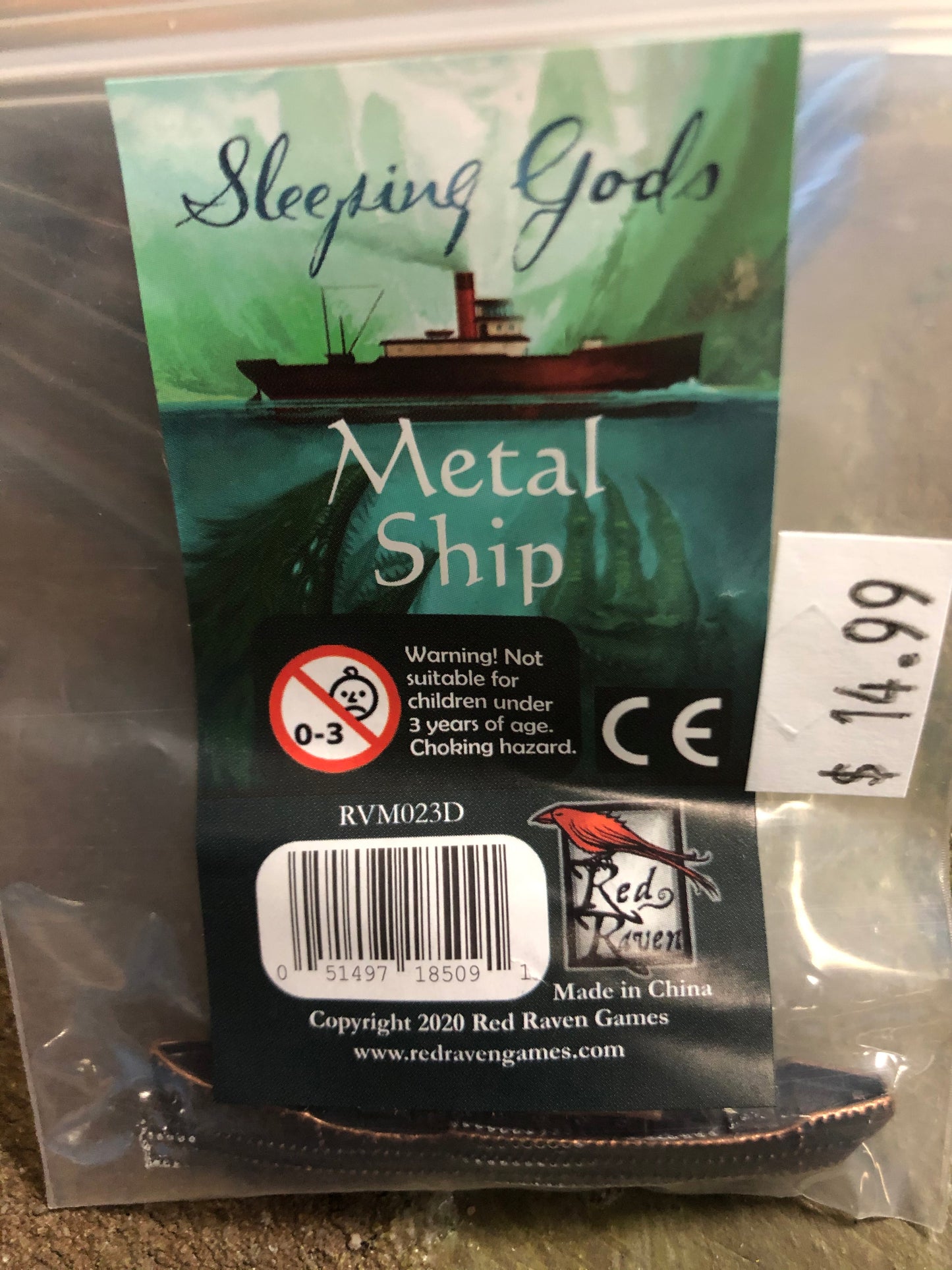 SLEEPING GODS METAL SHIP
