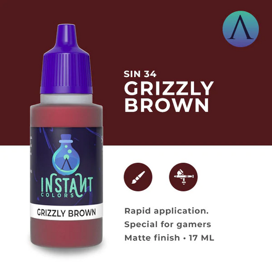 GRIZZLY BROWN - INSTANT COLORS