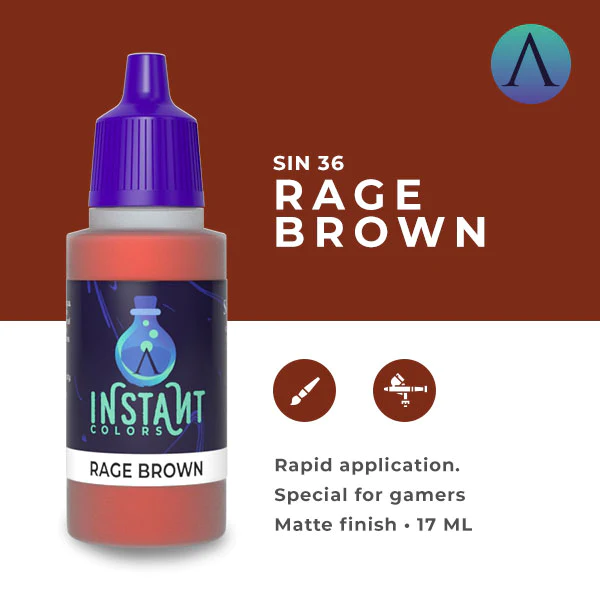 RAGE BROWN - INSTANT COLORS