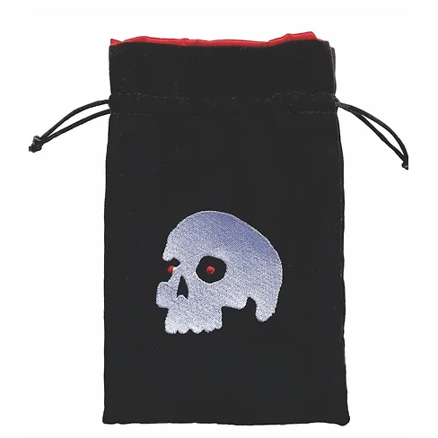 BLACK DEATH DICE BAG