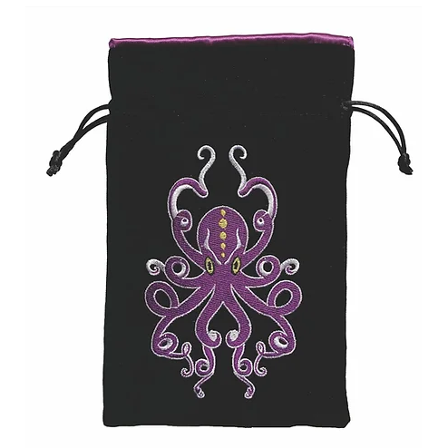 PURPLE KRAKEN DICE BAG