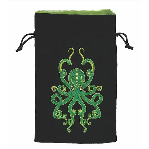GREEN KRAKEN DICE BAG