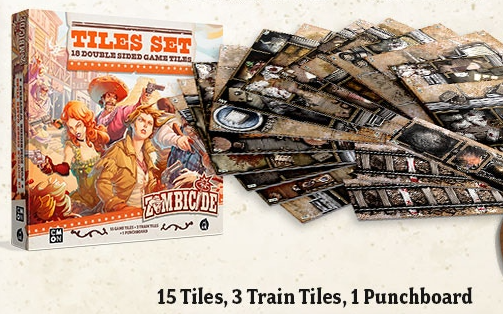 ZOMBICIDE UNDEAD OR ALIVE: WESTERN TILES PACK