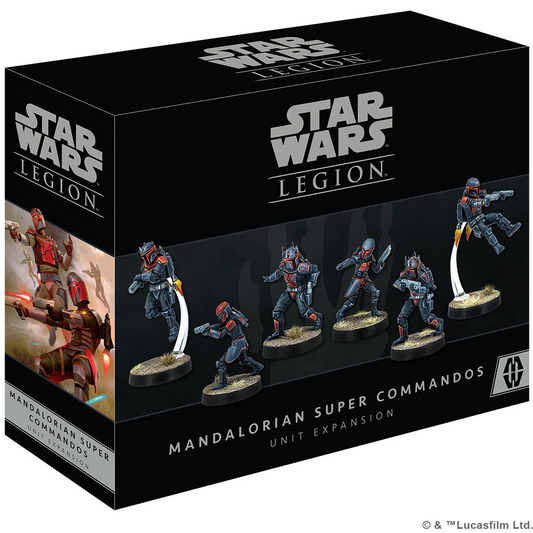 STAR WARS LEGION MANDALORIAN SUPER COMMANDOS