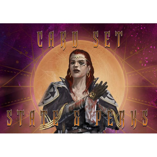 FADING SUNS STATE & PERKS CARDS