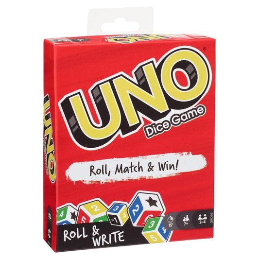 UNO ROLL AND WRITE DICE GAME