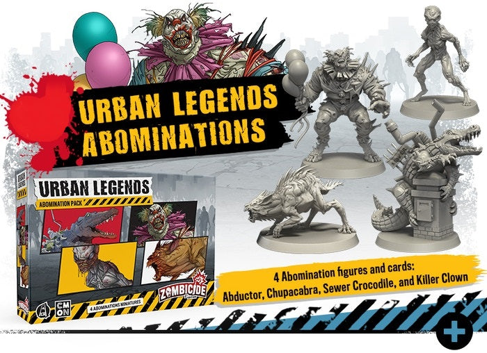 ZOMBICIDE 2ND EDITION URBAN LEGENDS