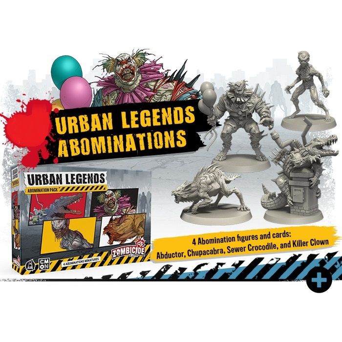 ZOMBICIDE 2ND EDITION URBAN LEGENDS