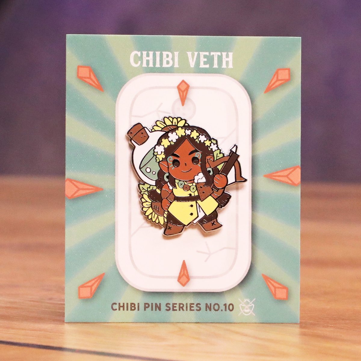CHIBI VETH (CRIT ROLE PIN)