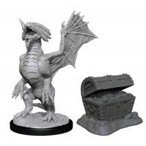 D&D BRONZE DRAGON WYRMLING & TREASURE