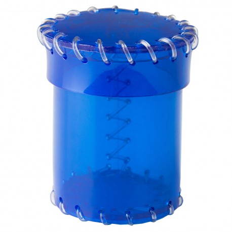 AGE OF PLASTIC BLUE DICE CUP