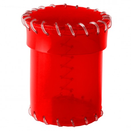 AGE OF PLASTIC RED DICE CUP
