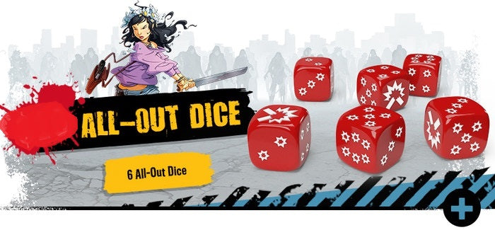 ZOMBICIDE 2ND EDITION ALL-OUT DICE