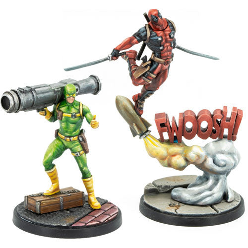 MARVEL CRISIS PROTOCOL DEADPOOL & BOB AGENT OF HYDRA