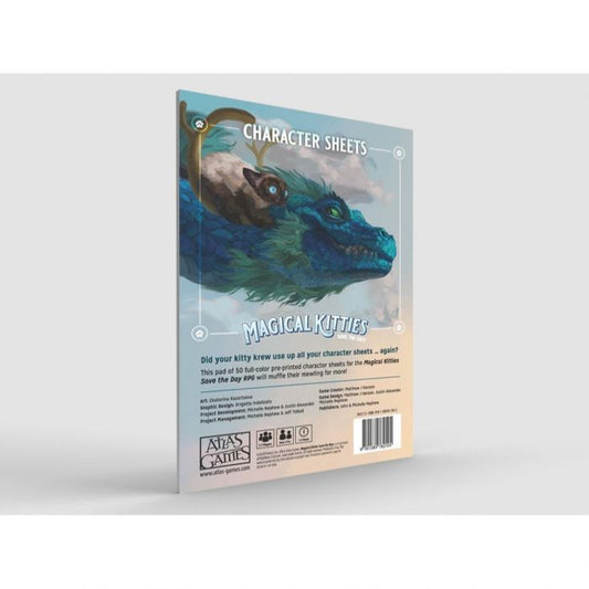 MAGICAL KITTIES SAVE THE DAY CHARACTER SHEETS