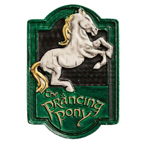 LORD OF THE RINGS PRANCING PONY MAGNET
