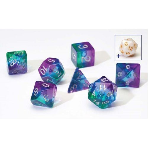 SIRIUS DICE SET: BLUE AURORA