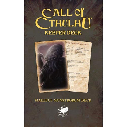 CALL OF CTHULHU MALLEUS MONSTRORUM KEEPER DECK