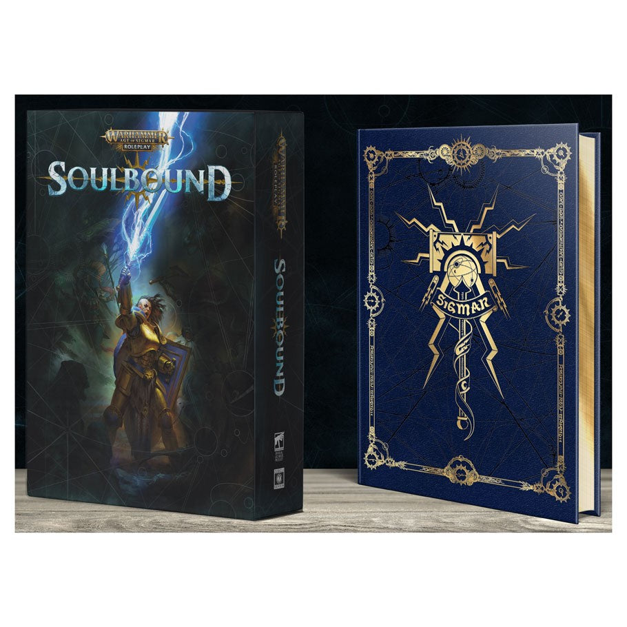 WARHAMMER- AGE OF SIGMAR: SOULBOUND RPG COLLECTOR'S EDITION RULEBOOK