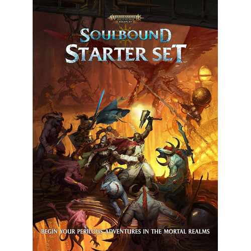 WARHAMMER AGE OF SIGMAR SOULBOUND RPG STARTER SET