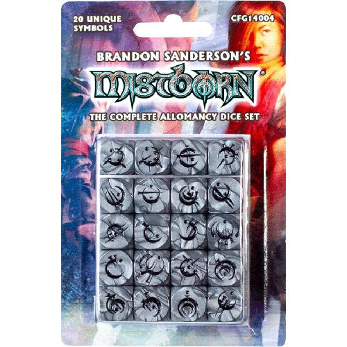 MISTBORN COMPLETE ALLOMANCY DICE SET
