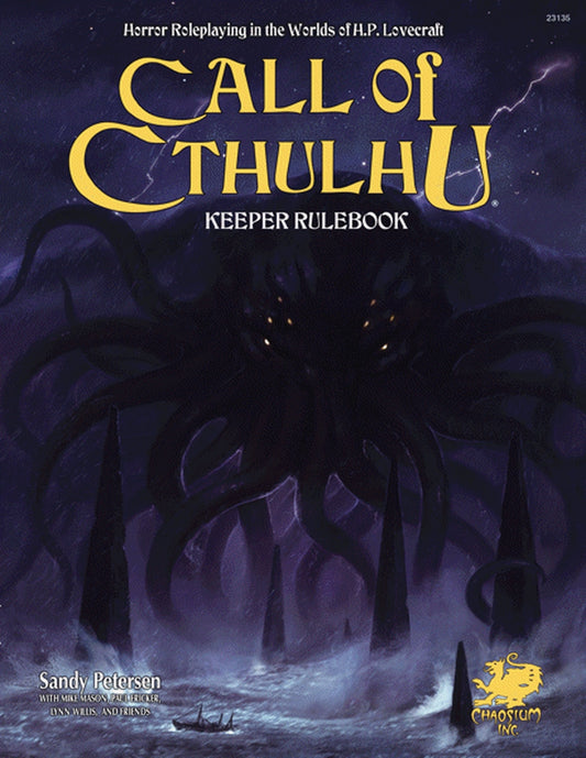 CALL OF CTHULHU: KEEPER HANDBOOK 7TH EDITION