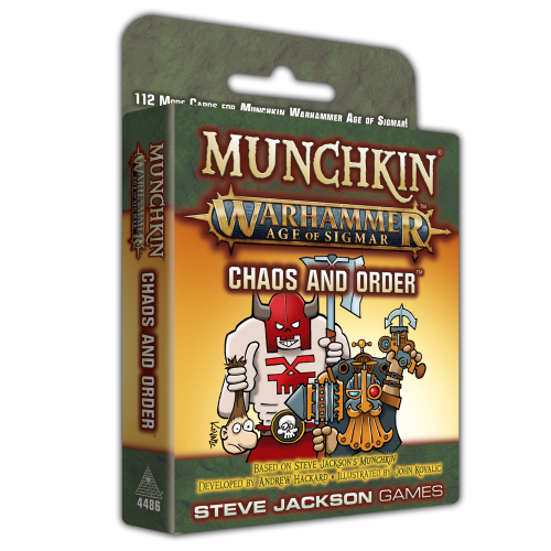 MUNCHKIN AGE OF SIGMAR CHAOS AND ORDER