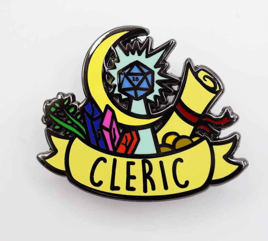 BANNER CLASS PIN : CLERIC